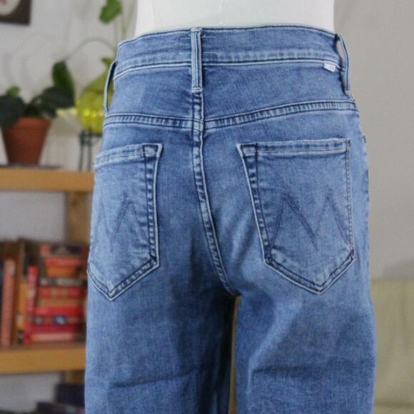 Mother The Pixie Insider Ankle Jeans High Rise Button Fly Size 26 - Picture 4 of 9
